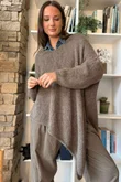  Big Softie Super Slant Knit Jumper Earth /12=